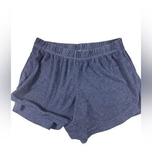 Treasure & Bond Heathered Blue Athletic Shorts